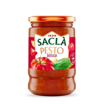 Pesto Rosso Saclà 190g – Nouvelle recette plus onctueuse et gourmande