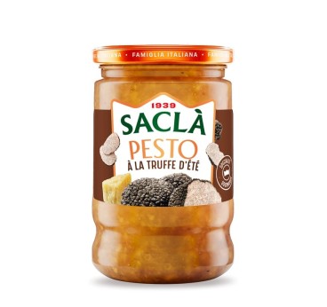 Pesto à la truffe blanche d’été 190g – Recette Saclà