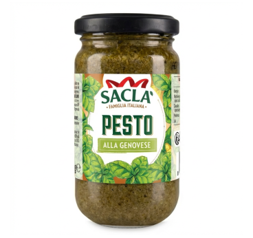 Pesto alla Genovese 190 g – Savoir‑faire italien Saclà