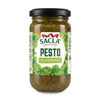 Pesto alla Genovese 190 g – Savoir‑faire italien Saclà