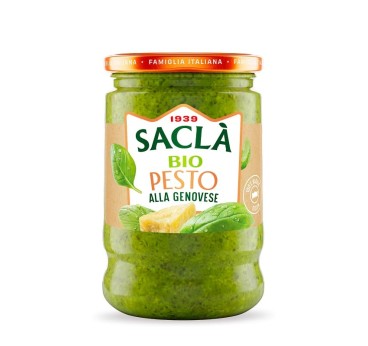Pesto alla Genovese Bio 190g – Recette italienne Saclà