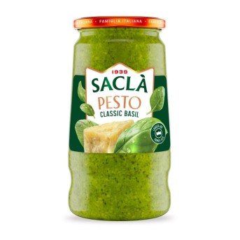 Pesto alla Genovese Saclà 290g – Format généreux