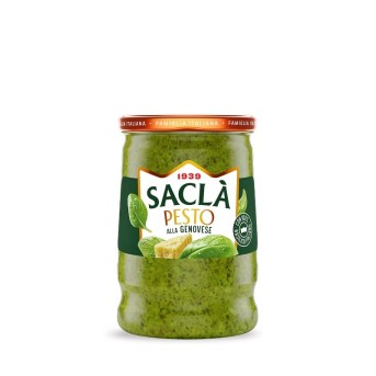 Pesto alla Genovese 90g – Format Pratique pour 2 Portions | Saclà