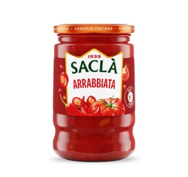 Sauce Arrabbiata 190g – Recette italienne épicée Saclà