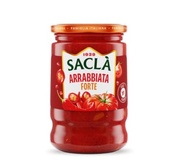 Sauce Arrabbiata Forte Saclà 190 g – Sauce italienne au piment fort