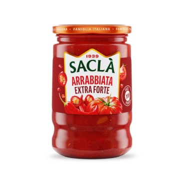 Sauce Arrabbiata Extra Forte Saclà 190g – Recette piquante