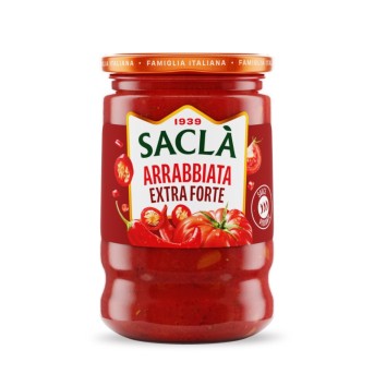 Sauce Arrabbiata Extra Forte Saclà 190g – Recette piquante