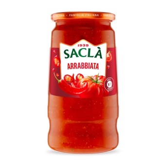 Sauce Arrabbiata Saclà 290g – Piquant italien format généreux