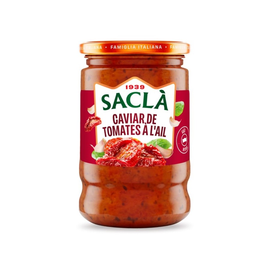 Caviar de tomates à l'ail 190gr Caviar de tomates à l'ail 190gr