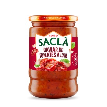 Sauce Caviar de tomates à l'ail 190gr | Saclà