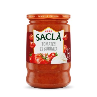Sauce Tomates & Burrata 190g – Recette italienne Saclà