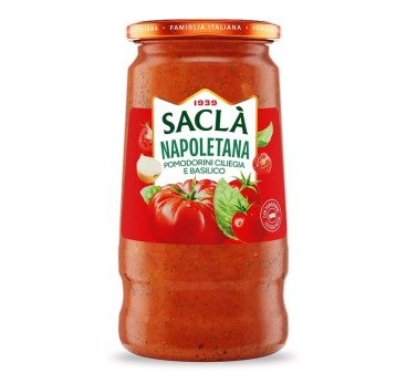 Sauce Tomates Cerises & Basilic 345g – Recette Saclà