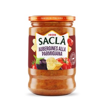 Sauce Aubergines alla Parmigiana 190g – Recette italienne Saclà