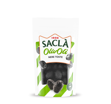 Olives noires toastées 100 g – Goût intense & apéritif | Saclà