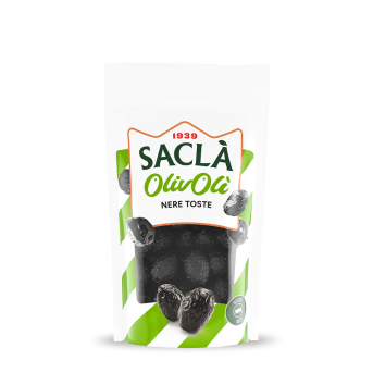 Olives noires toastées 100 g – Goût intense & apéritif | Saclà