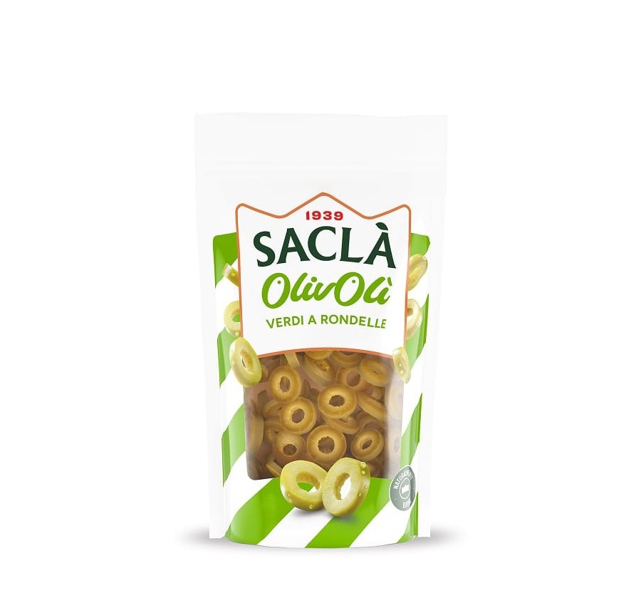 Olives vertes en rondelle 185gr