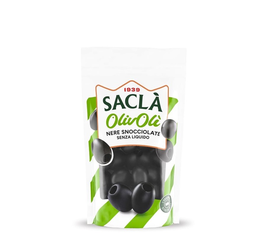 Olives noires dénoyautées - 75gr
