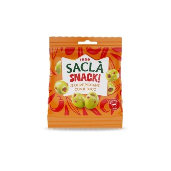 Olives dénoyautées pimentées 30g – Snack épicé & apéritif | Saclà