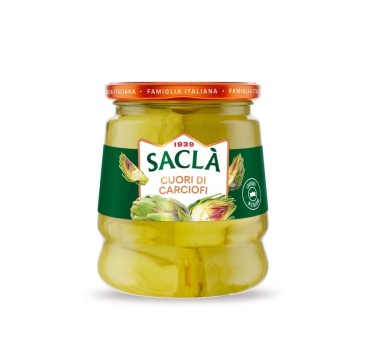 Cœurs d’artichauts Saclà 285g – Antipasti italiens savoureux