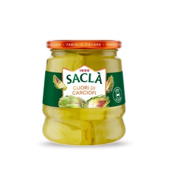 Cœurs d’artichauts Saclà 285g – Antipasti italiens savoureux