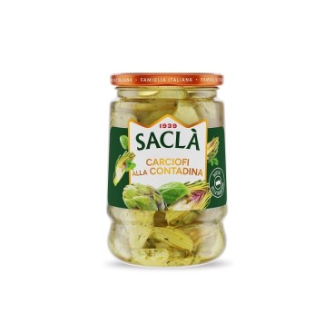 Artichauts assaisonnés 205g – Recette méditerranéenne | Saclà