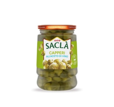 Câpres en saumure 200 g Saclà – Saveur intense & méditerranéenne