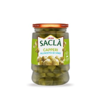 Câpres en saumure 200 g Saclà – Saveur intense & méditerranéenne