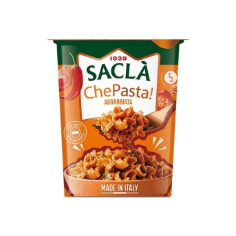 Pasta Pot Arrabbiata 80 g – Pâtes prêtes en 5 minutes | Saclà