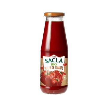 Pulpe de tomates Bio 680g – Recette italienne Saclà