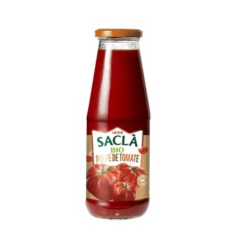 Pulpe de tomates Bio 680g – Recette italienne Saclà