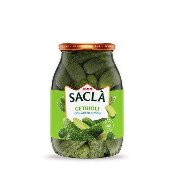 Cornichons au Vinaigre de Vin 1 kg – Format Pro Croquant