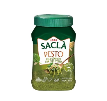Pesto alla Genovese à l’Huile d’Olive 950 g – Format pro