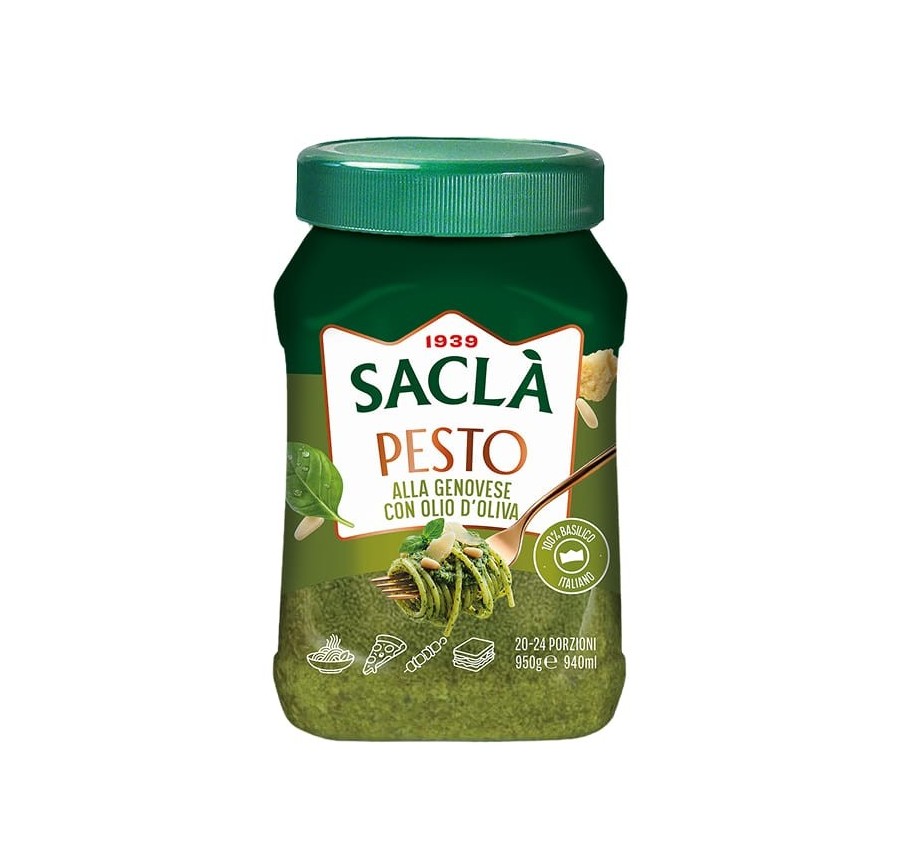 Pesto alla genovese à l'huile d'olive 950gr
