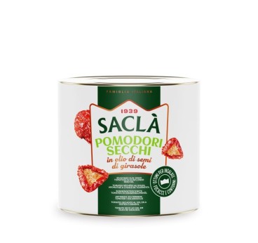 Tomates séchées au soleil à l’origan 2,5 kg – À l’huile de tournesol