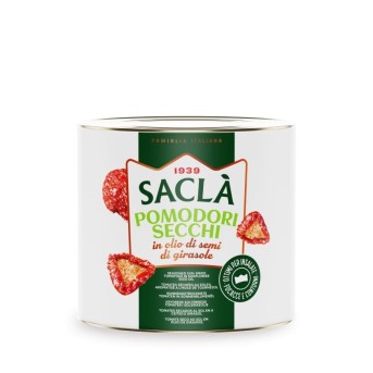 Tomates séchées au soleil à l’origan 2,5 kg – À l’huile de tournesol