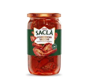 Tomates séchées au soleil à l’origan 1,5 kg – À l’huile de tournesol