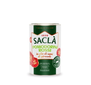 Tomates cerises semi‑séchées à l’huile de tournesol 750 g – Saclà