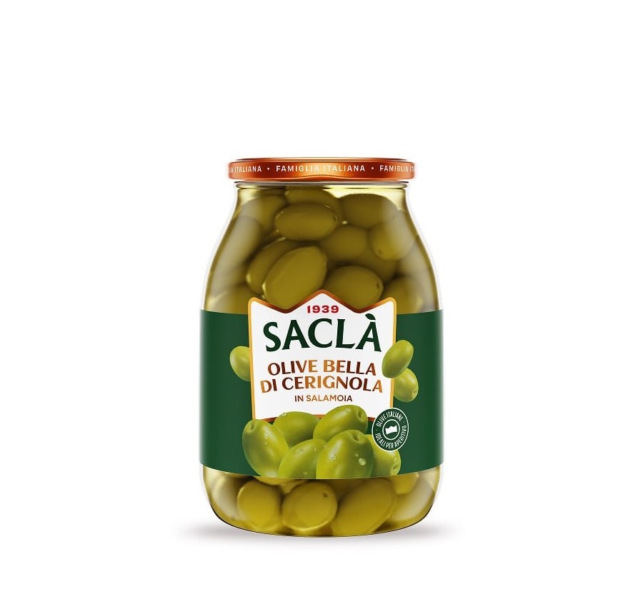 Olives vertes Belle de Cerignole au naturel 1kg