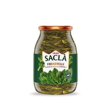 Friarielli (brocoli‑rave) 1kg – Format pro Saclà
