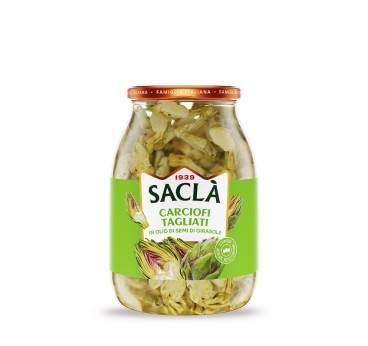 Quartiers d’artichauts aux herbes aromatiques 960 g – Format pro Saclà
