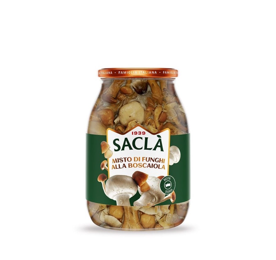 Mélange de champignons à l'huile de tournesol 1kg Mélange de champignons à l'huile de tournesol 1kg
