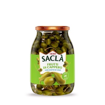 Caprons au vinaigre de vin 1kg – Format pro Saclà