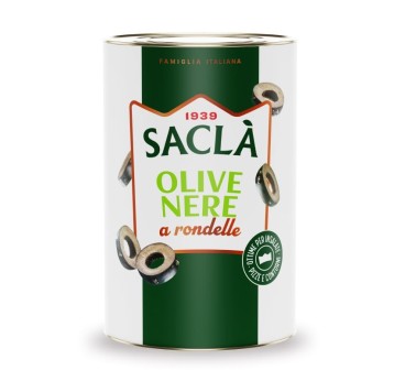Olives noires en rondelle naturel 4,1kg