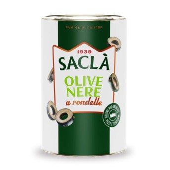 Olives noires en rondelle naturel 4,1kg