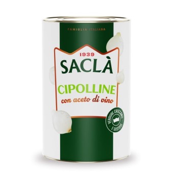 Petits oignons au vinaigre de vin 4,3kg