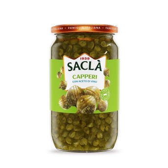 Câpres au vinaigre de vin 1,6kg