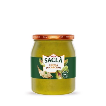 Crème d’artichauts Saclà 500g – Spécialité italienne onctueuse