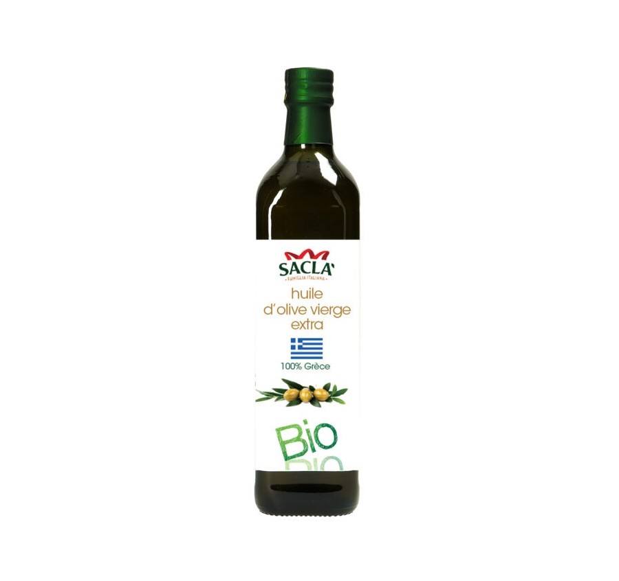Huile d'olive vierge extra Grèce 750ml Bio