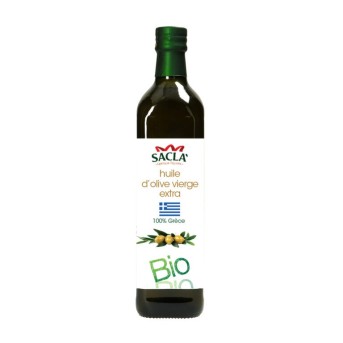 Huile d’olive grecque bio vierge extra Saclà 750 ml | Saclà
