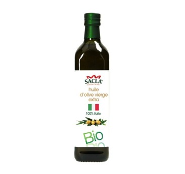 Huile d’olive italienne bio vierge extra Saclà 750 ml| Saclà